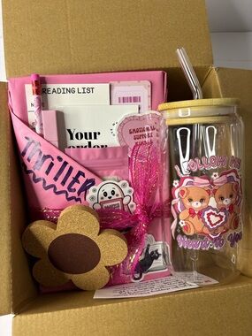 Blind Date With a Book & Mug | Cozy Reader Gift Set | 
| Wrapped Book and Cup